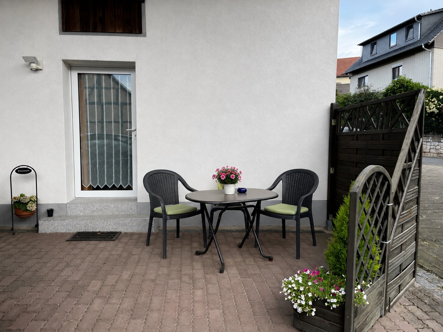 Eigener Eingang der Ferienwohnung